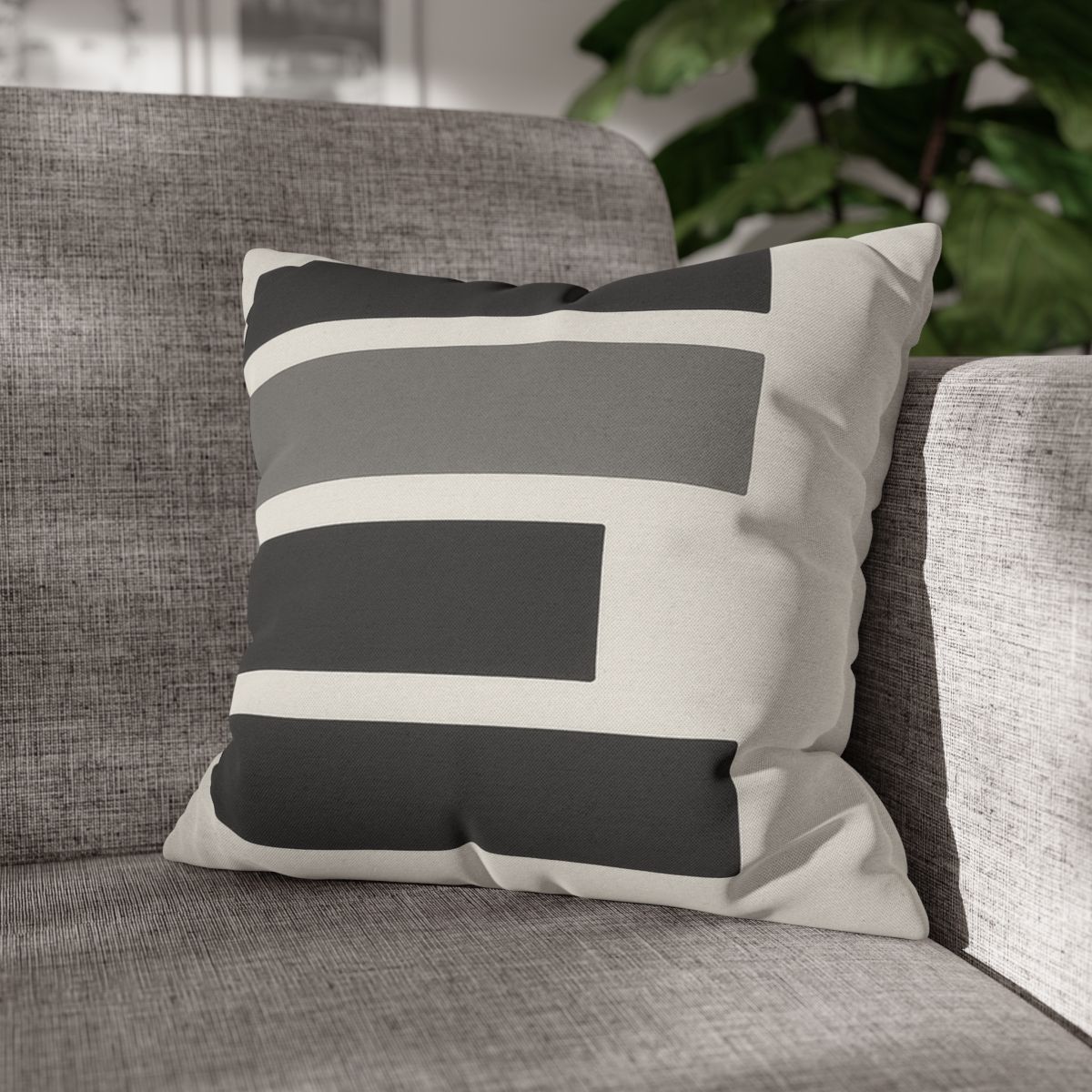 Stacked Bars With Open Gap custom pillow cases