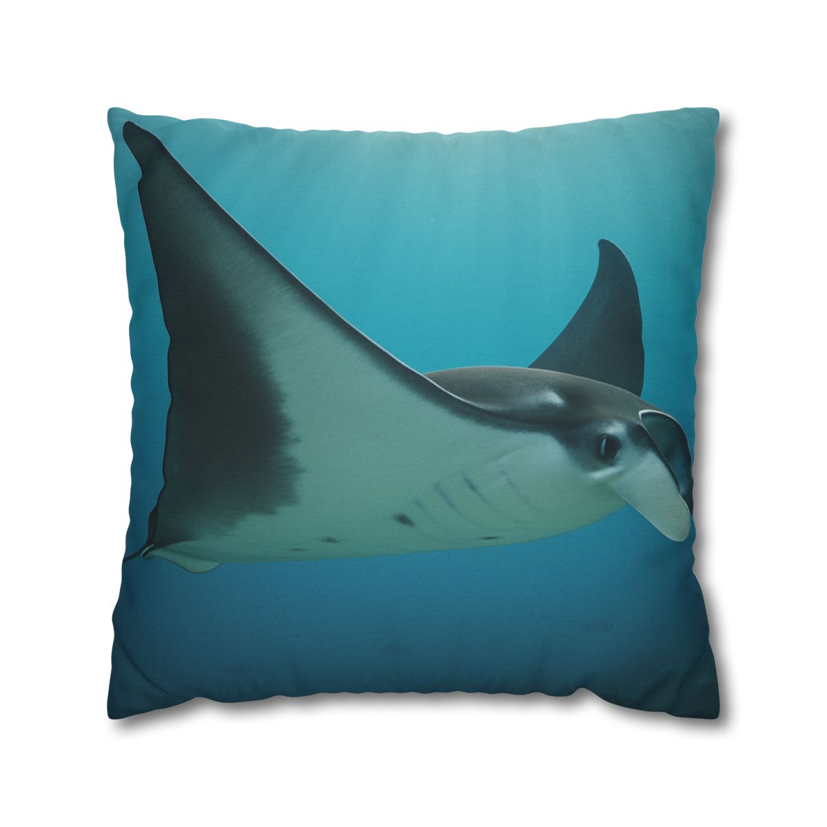 Tidal Wings Reef Manta Ray unique gift pillow cases