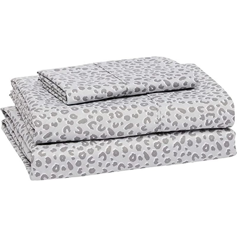 Lightweight Microfiber Printed Bed Sheet Set