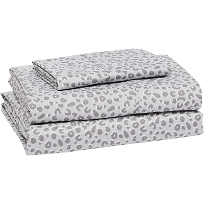 Lightweight Microfiber Printed Bed Sheet Set