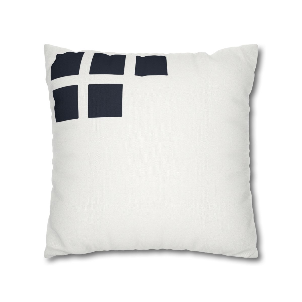 Corner Grid With Missing Star trendy patterned pillow cases