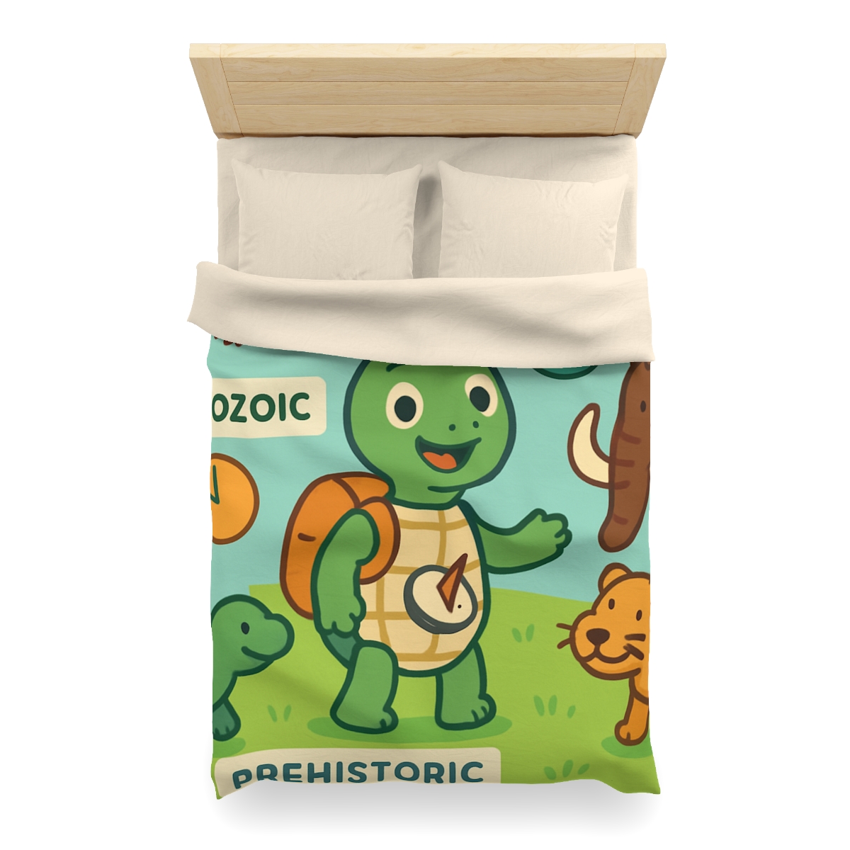 Time-Traveling Tortoise warm winter duvets
