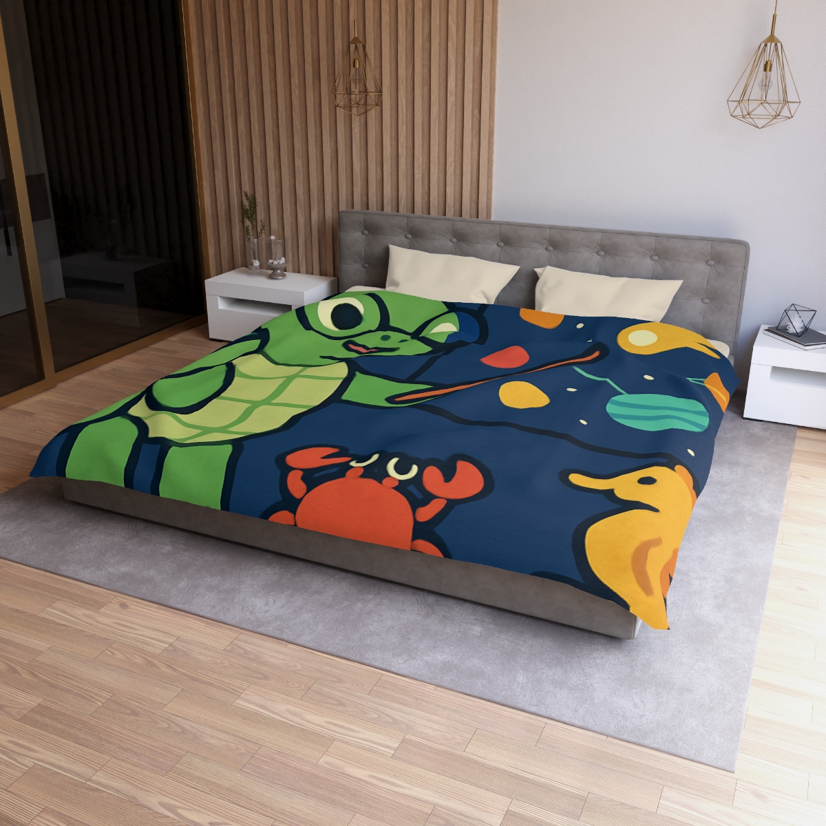 Comet Classroom Turtle stylish duvet covers