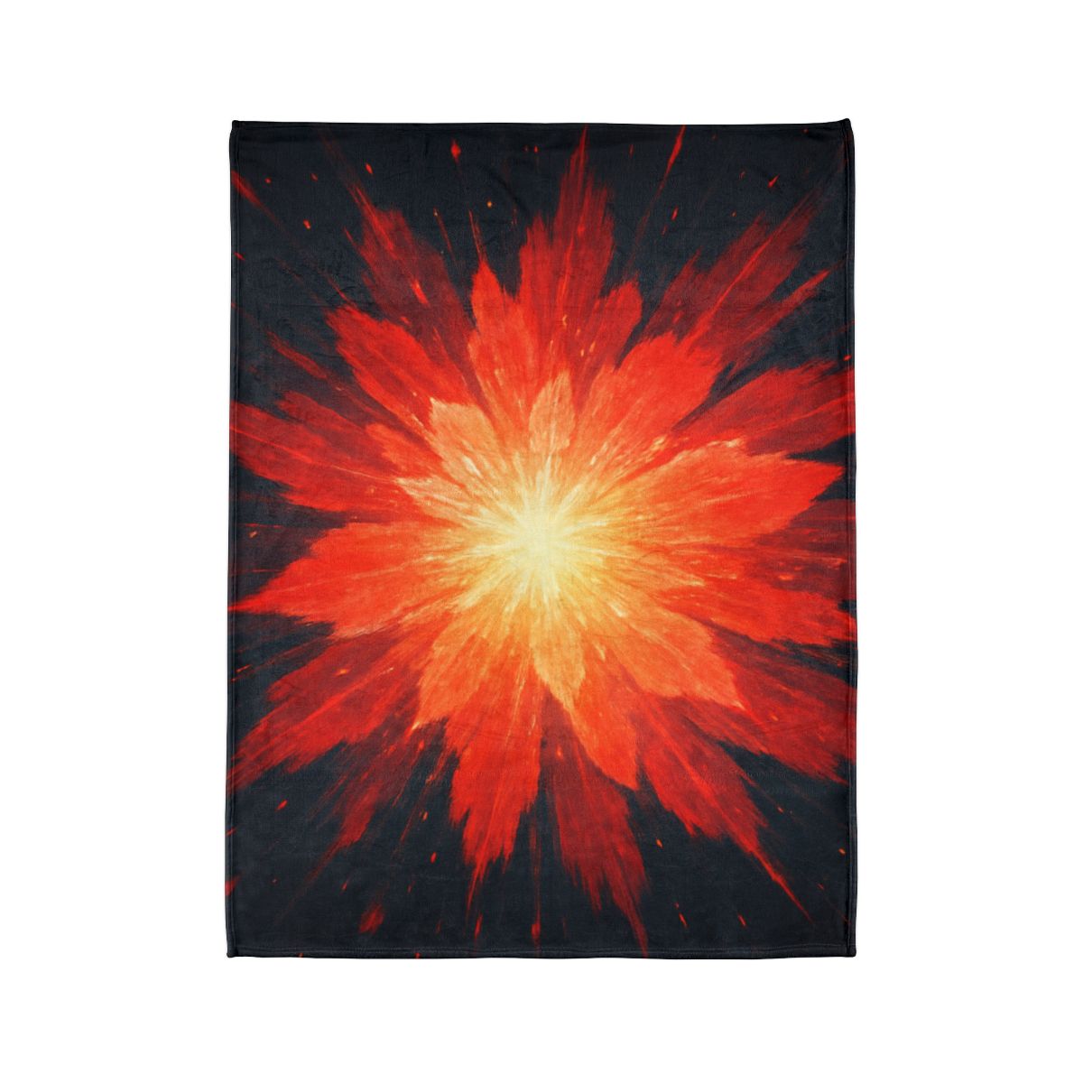 Starburst Ember Bloom trendy patterned blankets