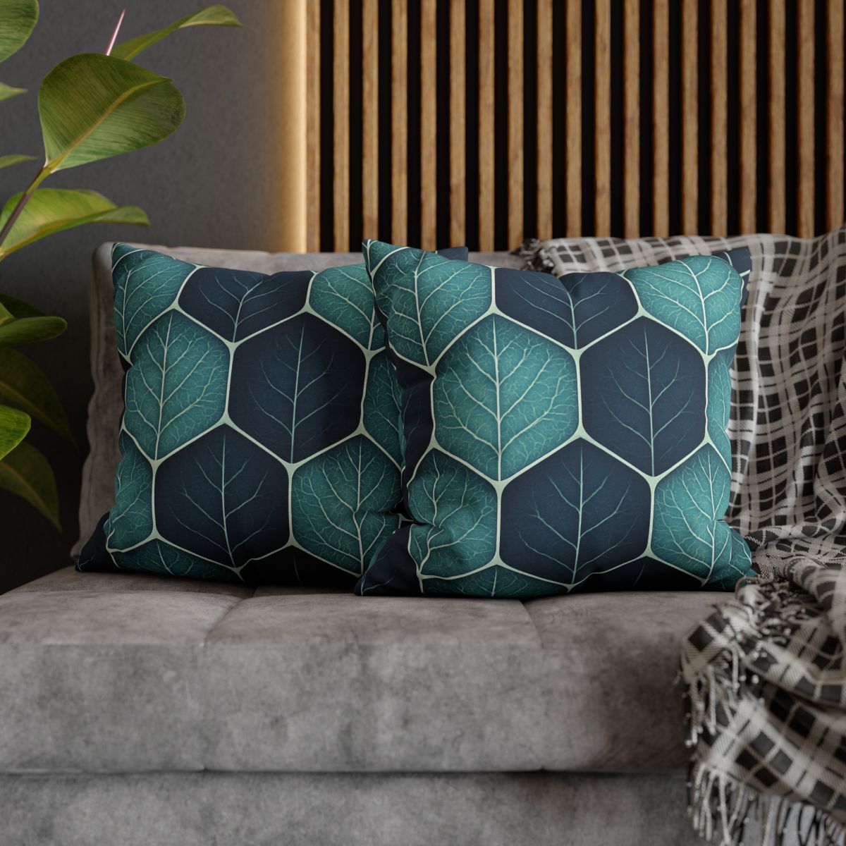 Leaf Lattice Radiance trendy patterned pillow cases