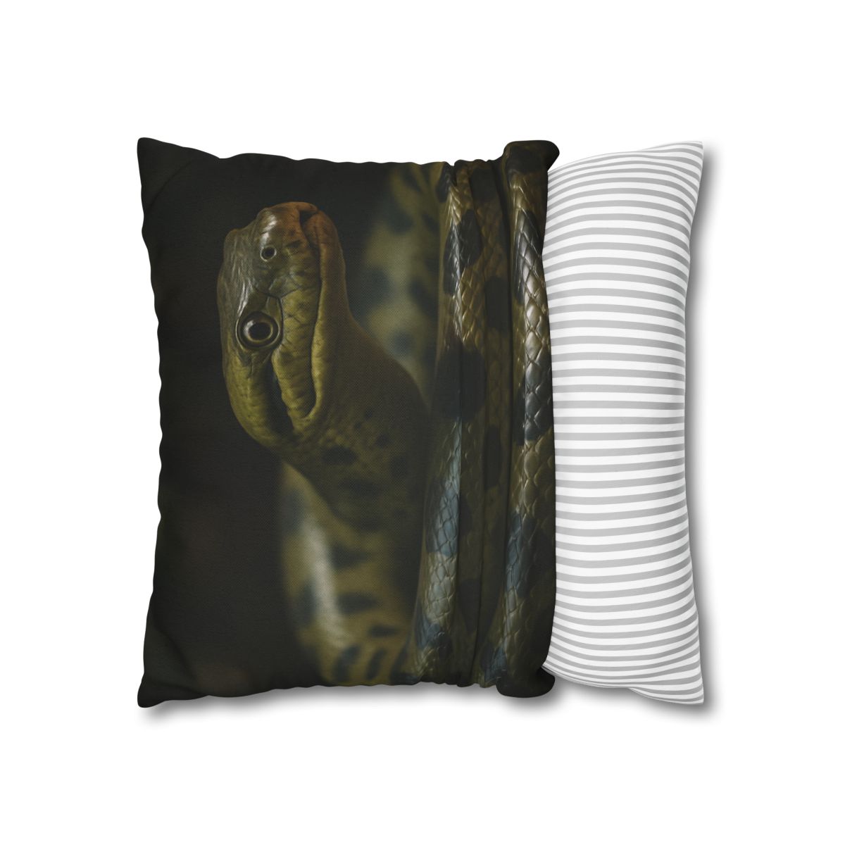 Silent Coil Green Anaconda custom pillow cases
