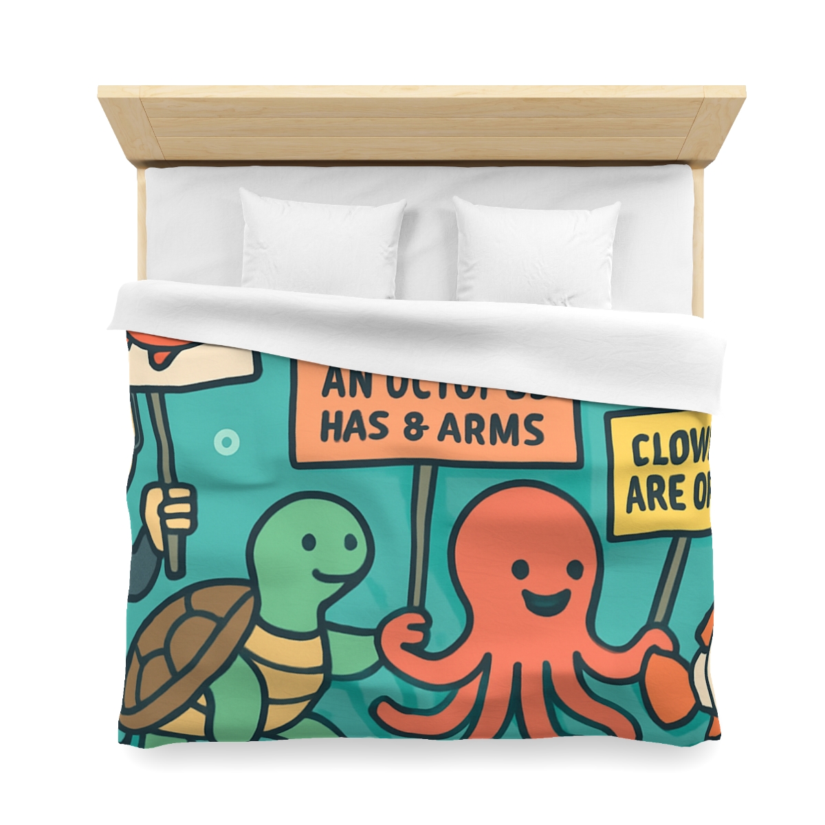 Coral Kingdom Science Parade warm winter duvets