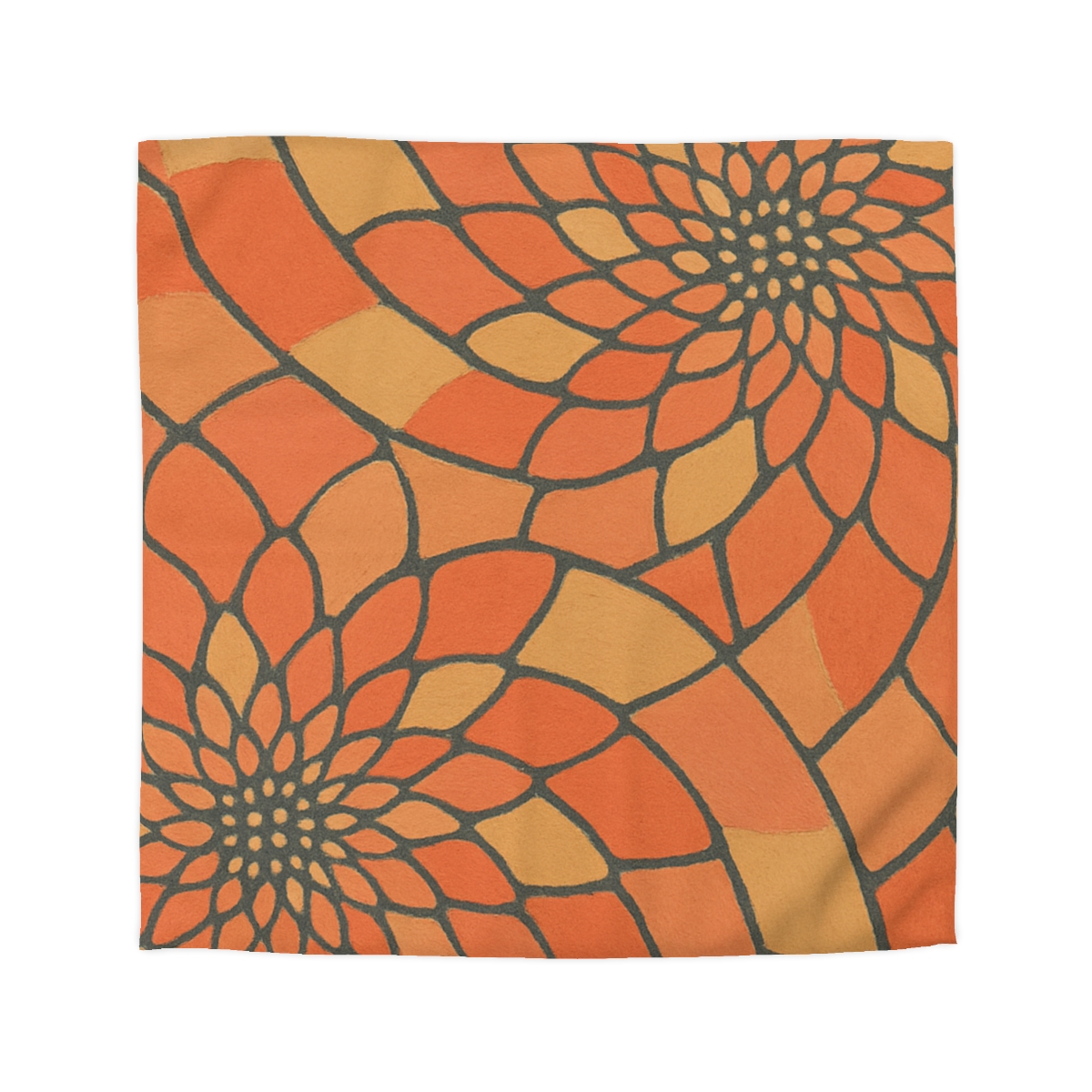 Petal Spiral Matrix custom duvets