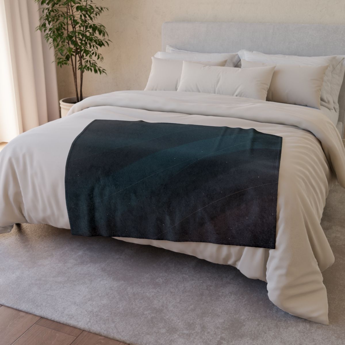 Dark Energy Silk Gradient trendy patterned blankets
