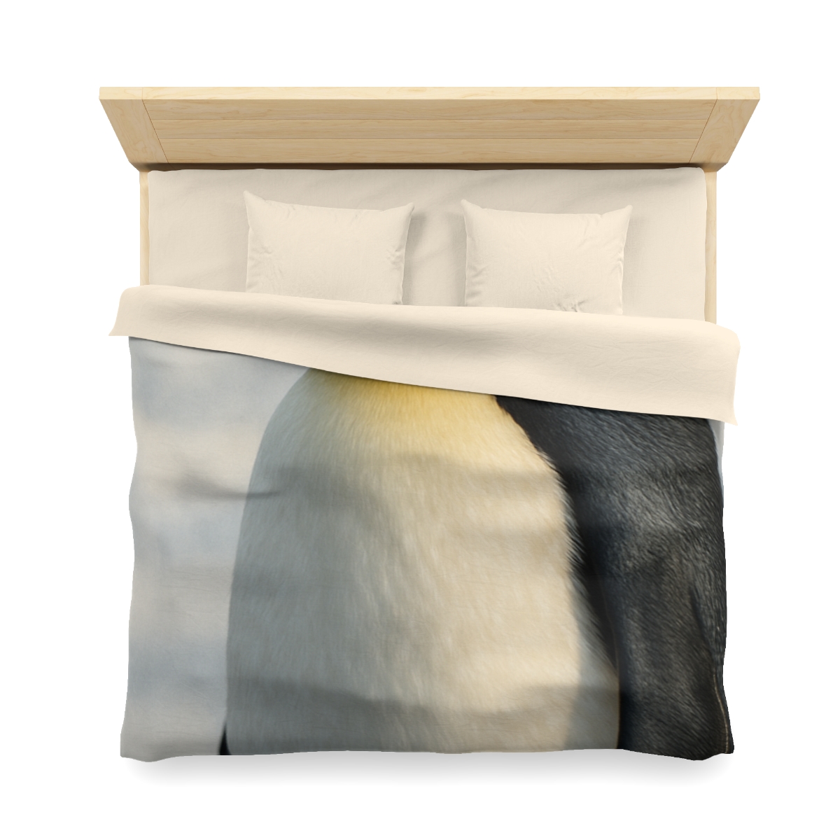 Aurora Drift Emperor Penguin stylish duvet covers