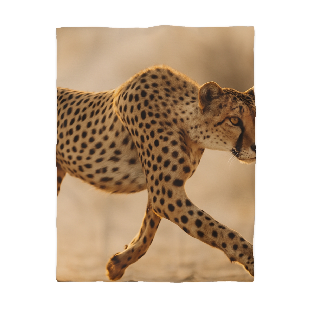 Wind Runner Cheetah unique patterned duvets
