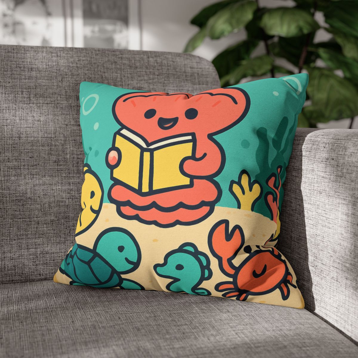 Bubble Reef Class personalized pillow covers