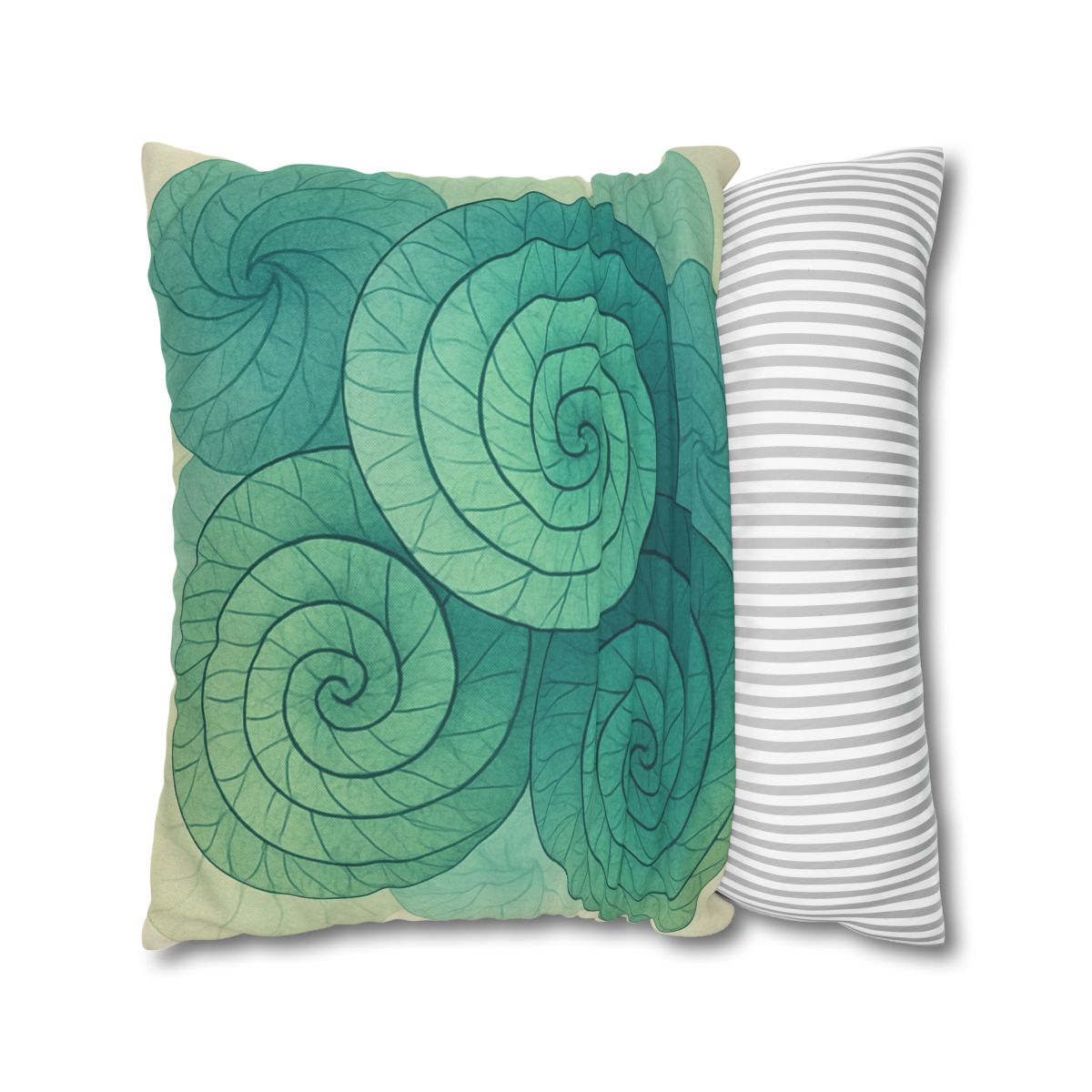 Vein Spiral Canopy personalized pillow covers