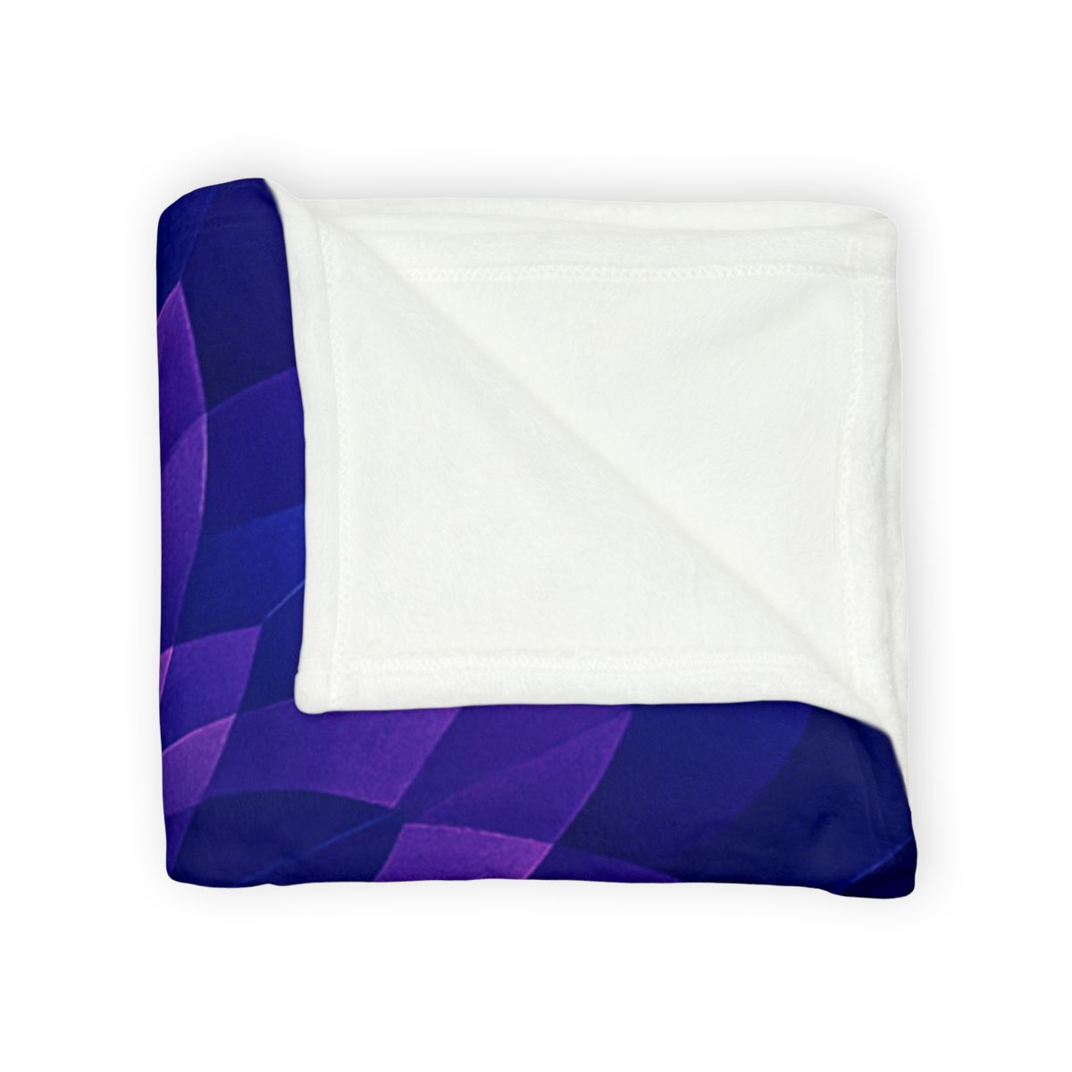 Petal Prism Overlap stylish throw blankets