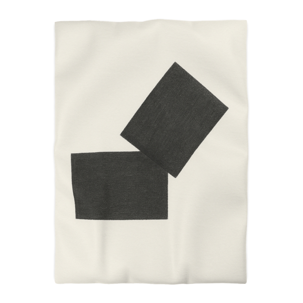 Tilted Twin Rectangle Calm stylish duvet covers