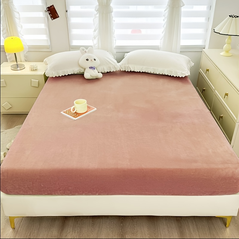 All Season Soft Fitted Bedsheet Mattress Cover