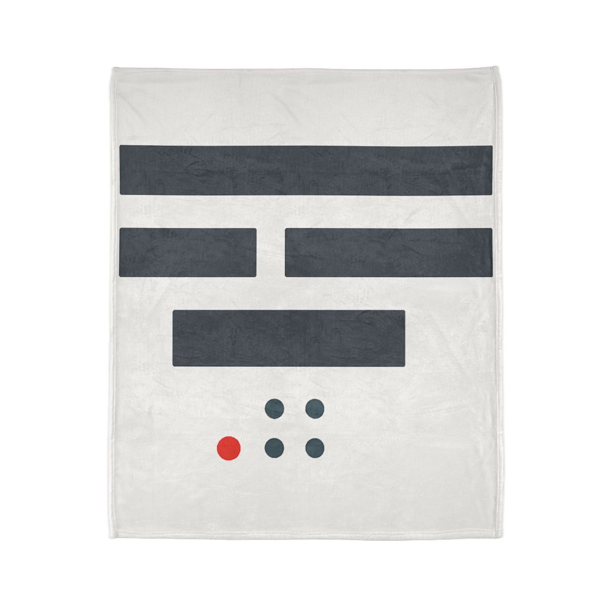 Stepped Columns With Missing Cell Grid soft fleece blankets