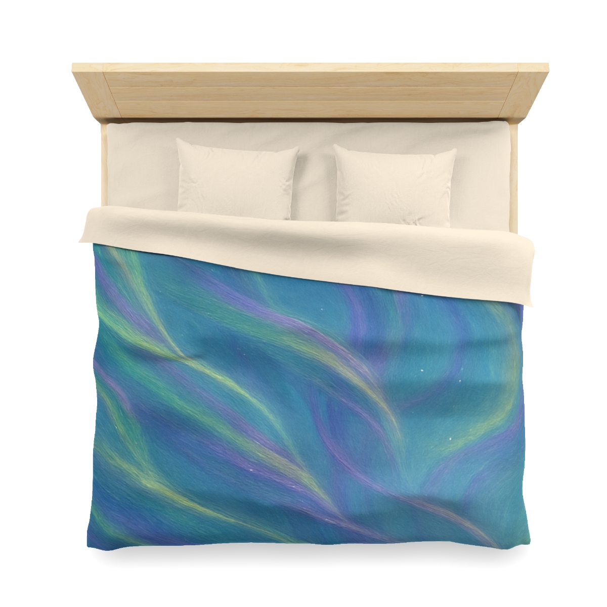 Aurora Filament Weave personalized bedding duvets