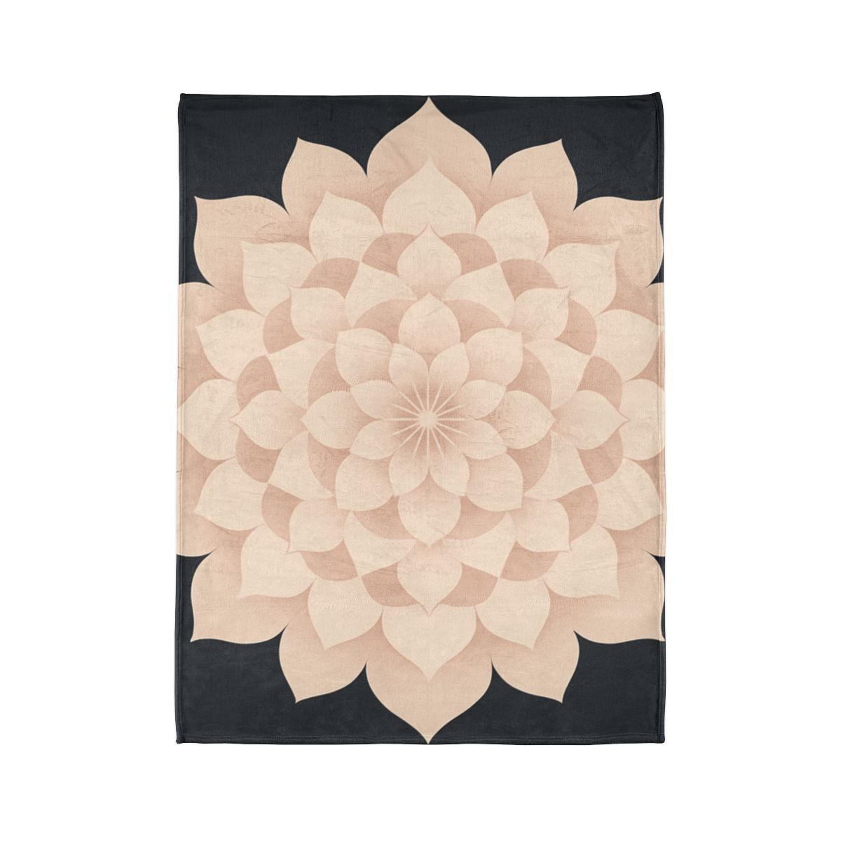 Petal Orbit Mandala warm winter blankets