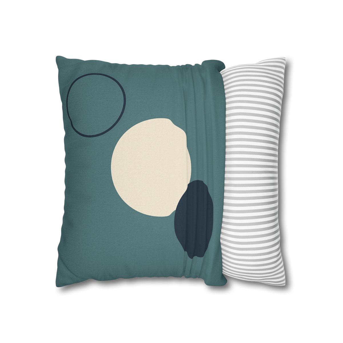 Staggered Trio Of Circles Harmony stylish decorative pillowcases