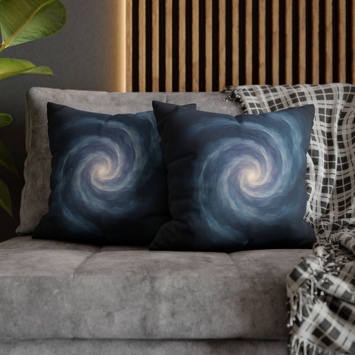 Nebula Spiral Veil stylish decorative pillowcases