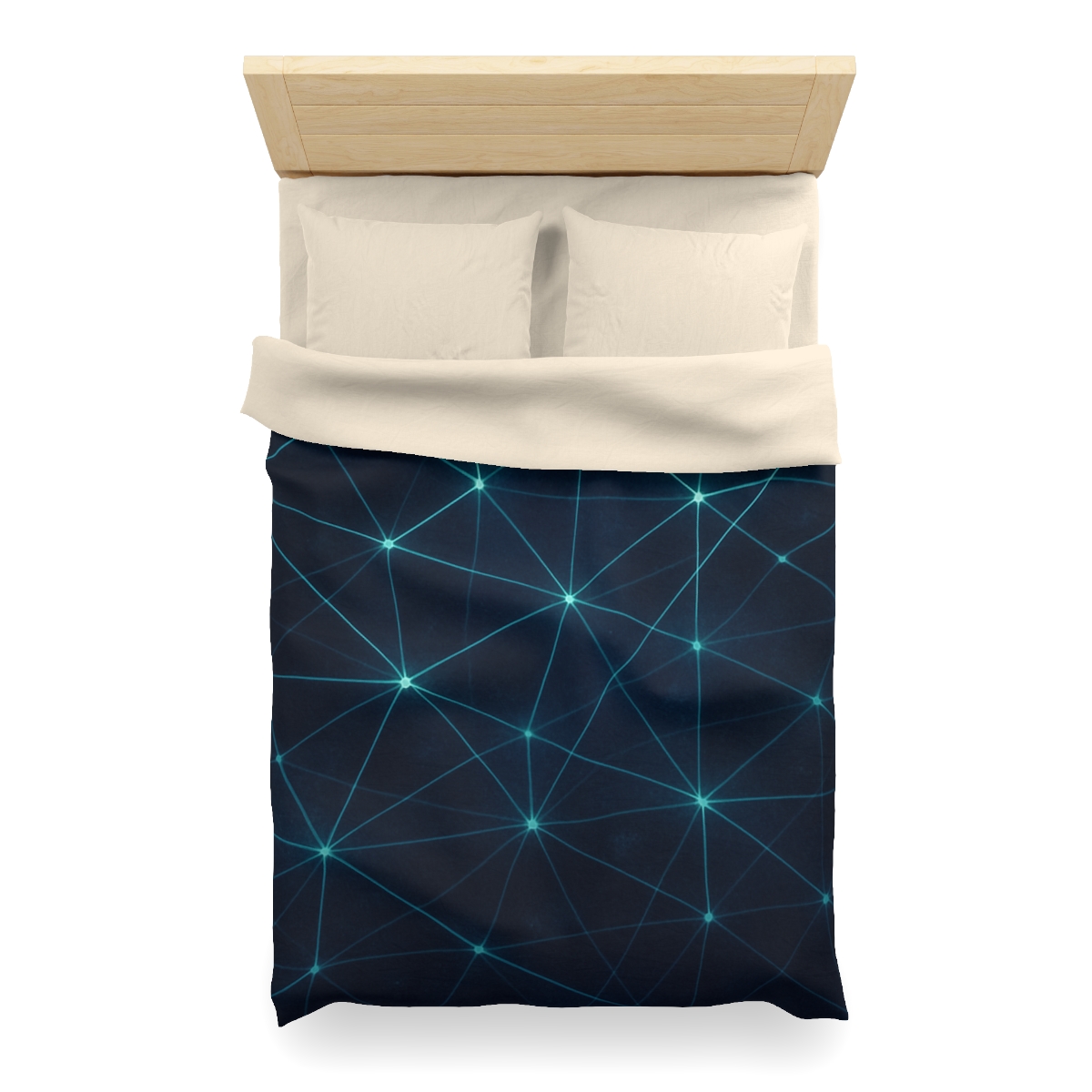 Cosmic Web Filament designer printed duvets