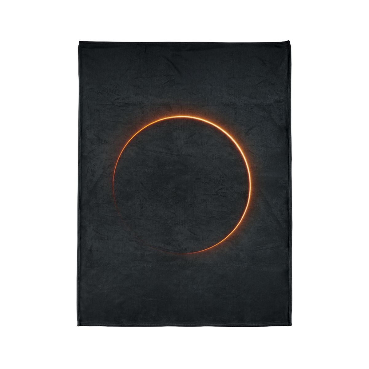 Void Horizon Silhouette Bloom stylish throw blankets