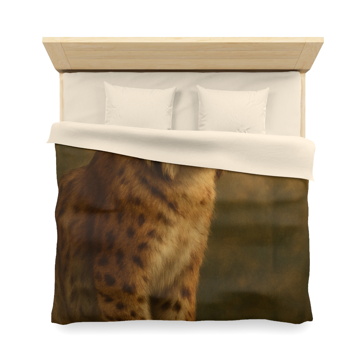 Twilight Prowler Lynx personalized bedding duvets