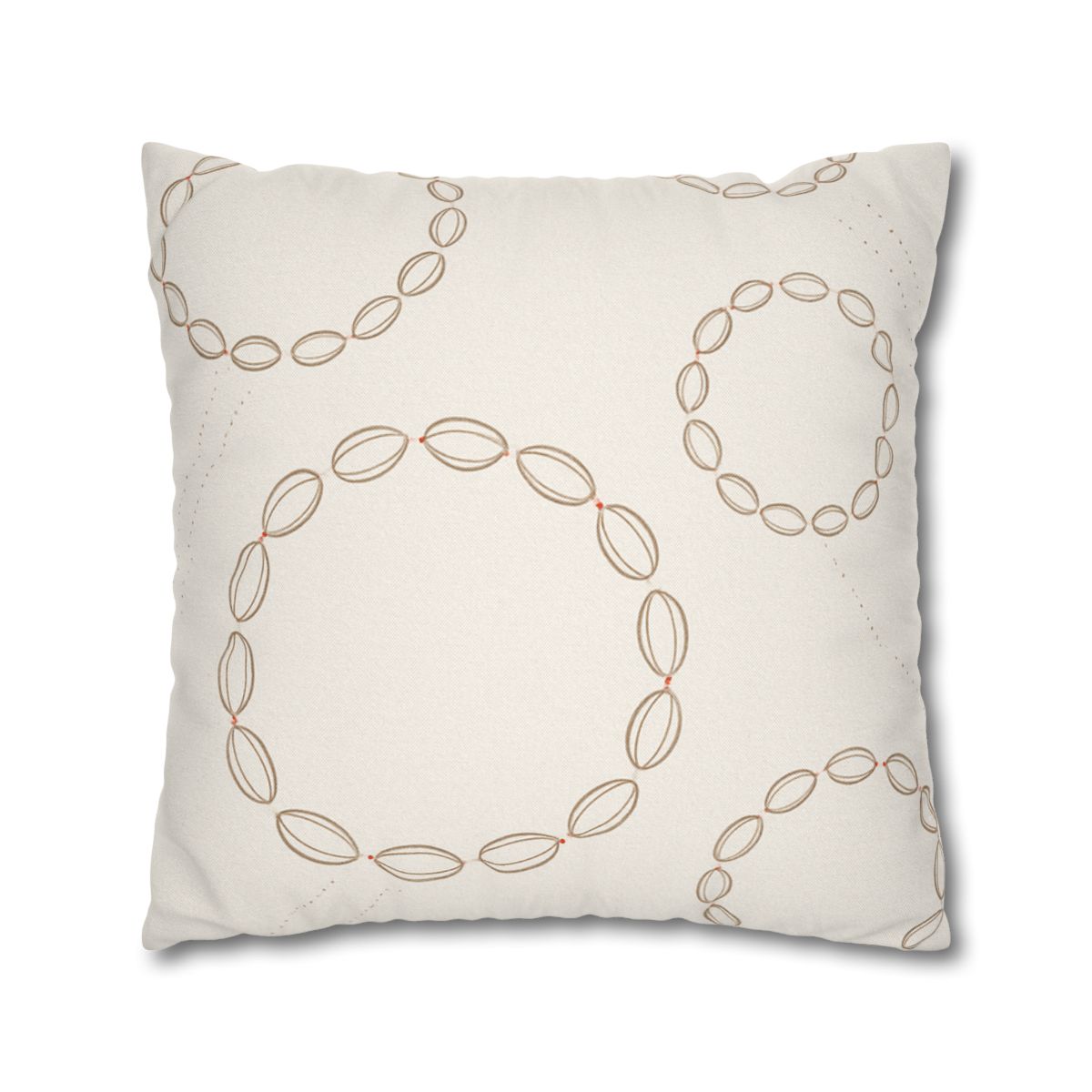 Seed Pod Halo Scatter personalized pillow covers