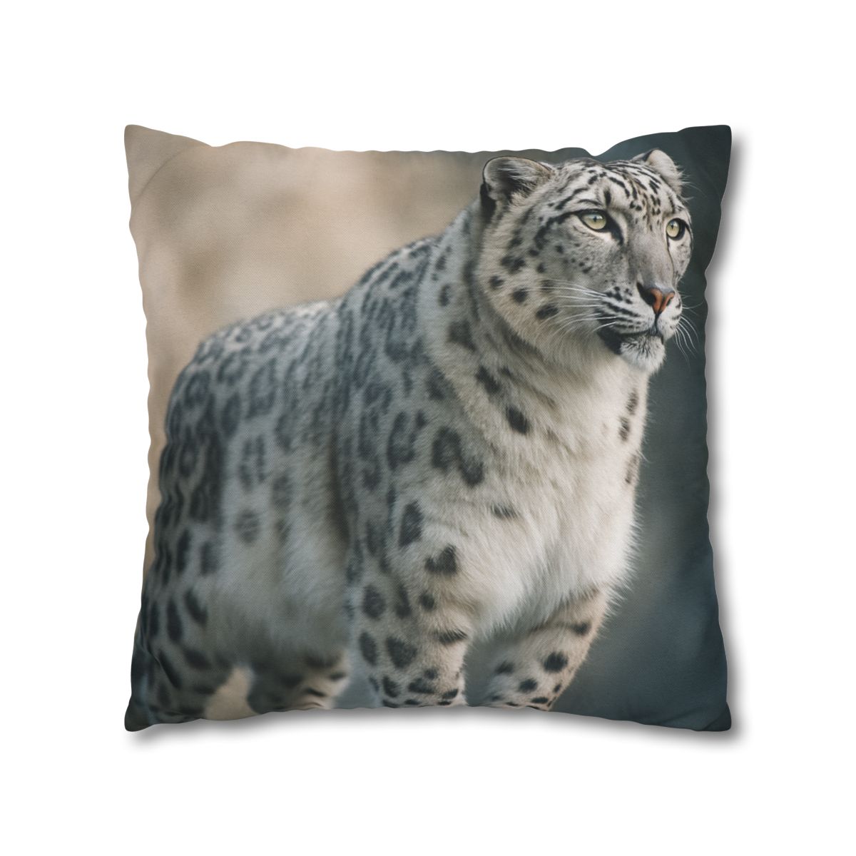 Mist Veil Snow Leopard comfortable bedding pillow covers