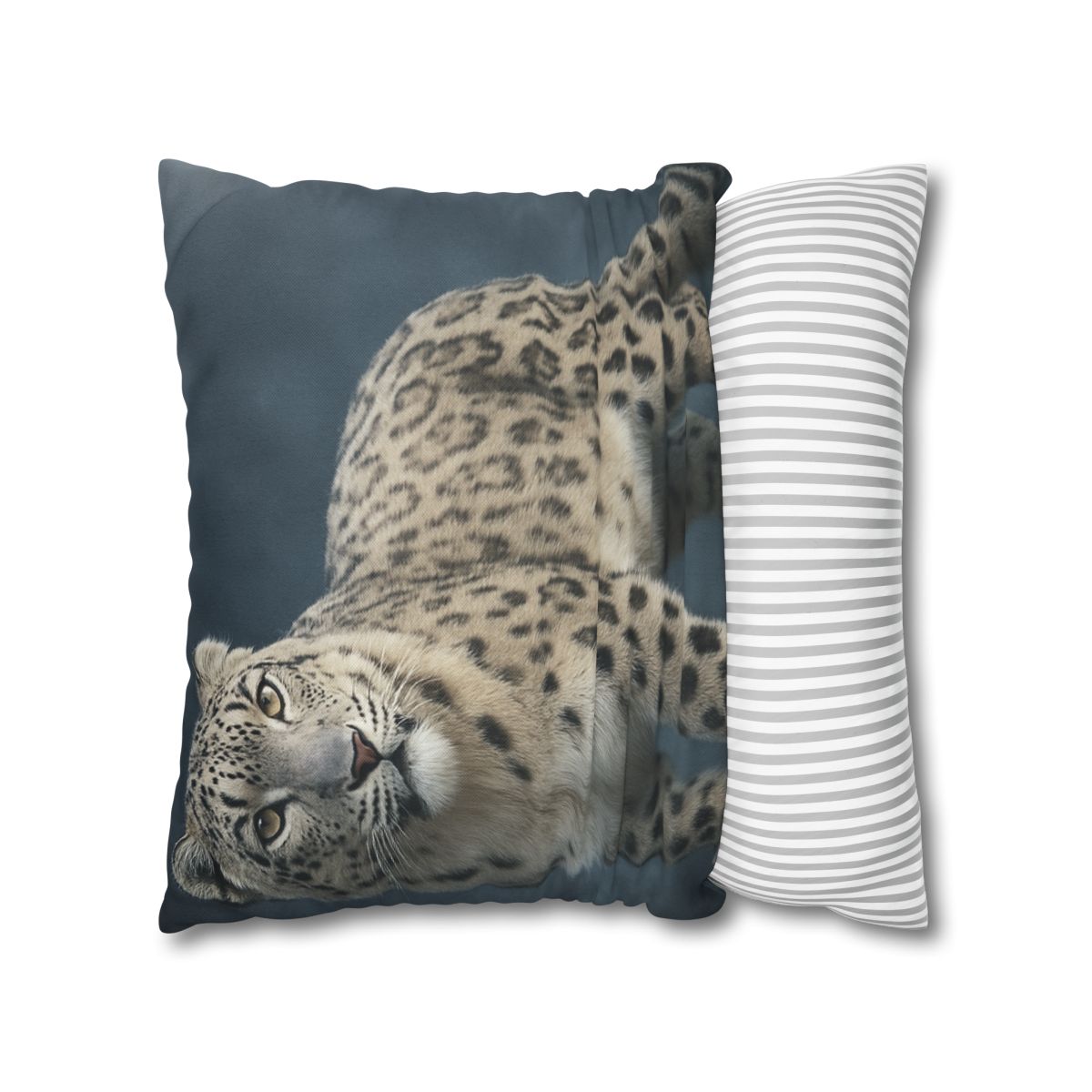 Aurora Gaze Snow Leopard trendy patterned pillow cases