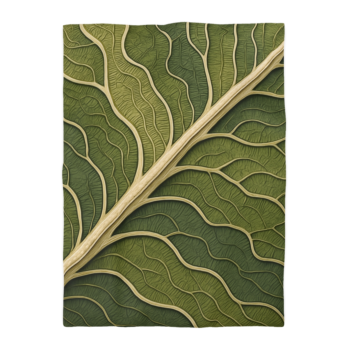 Leaf Vein Topography duvets for gifts