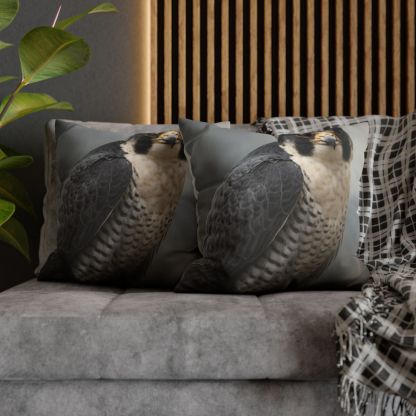 Starlit Focus Peregrine Falcon comfortable bedding pillow covers