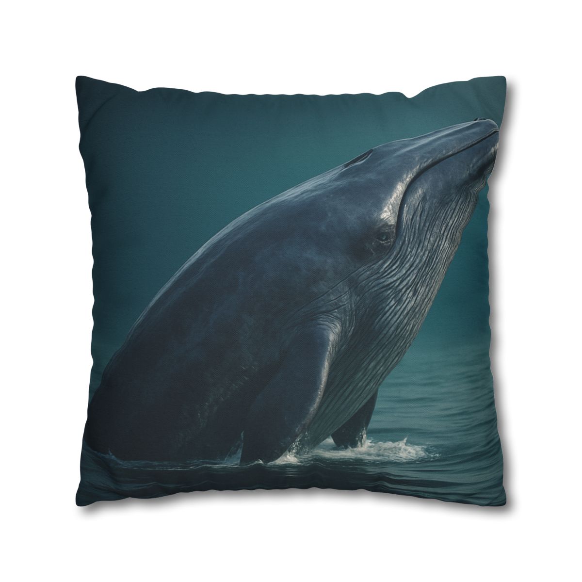 Ocean Song Blue Whale comfortable bedding pillow covers