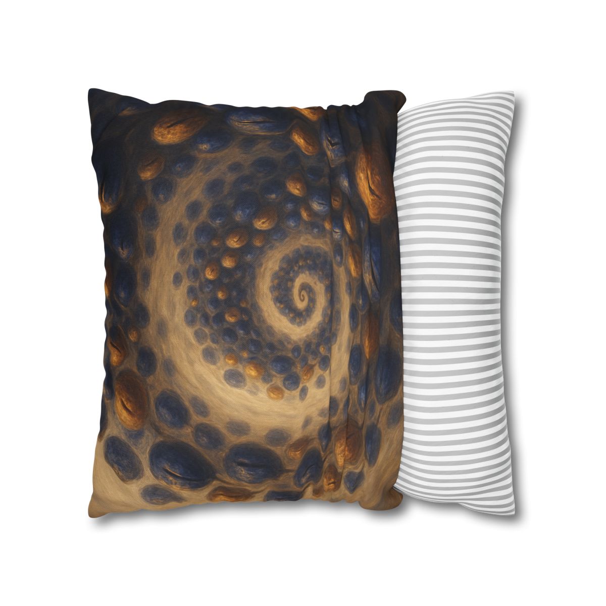 Spiral Seed Cluster designer print pillow cases