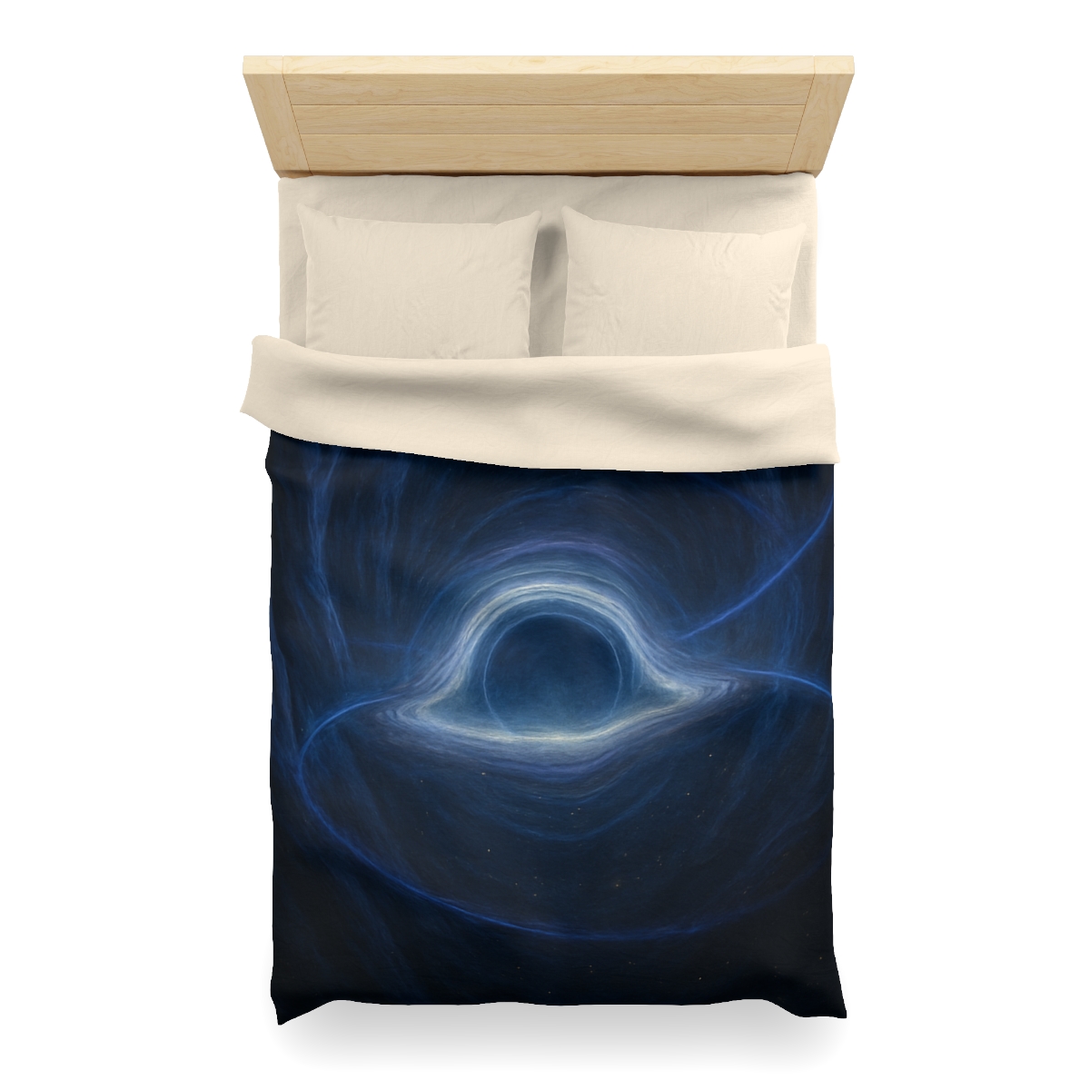 Luminous Event Horizon Veil stylish duvet covers