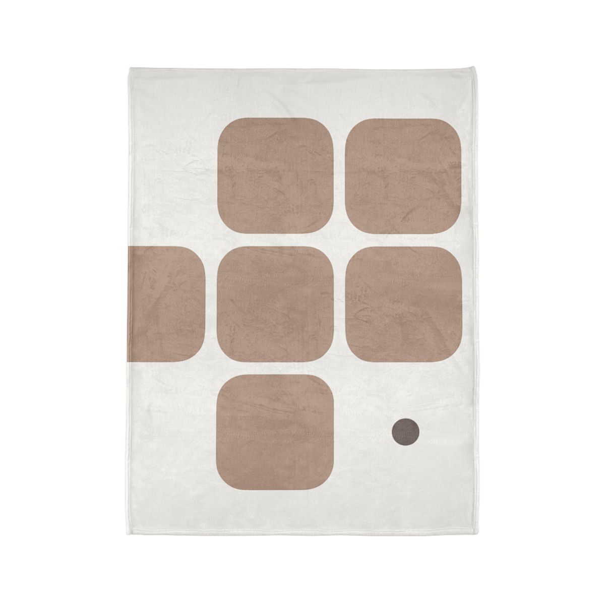 Gentle Grid With Missing Cell designer printed blankets