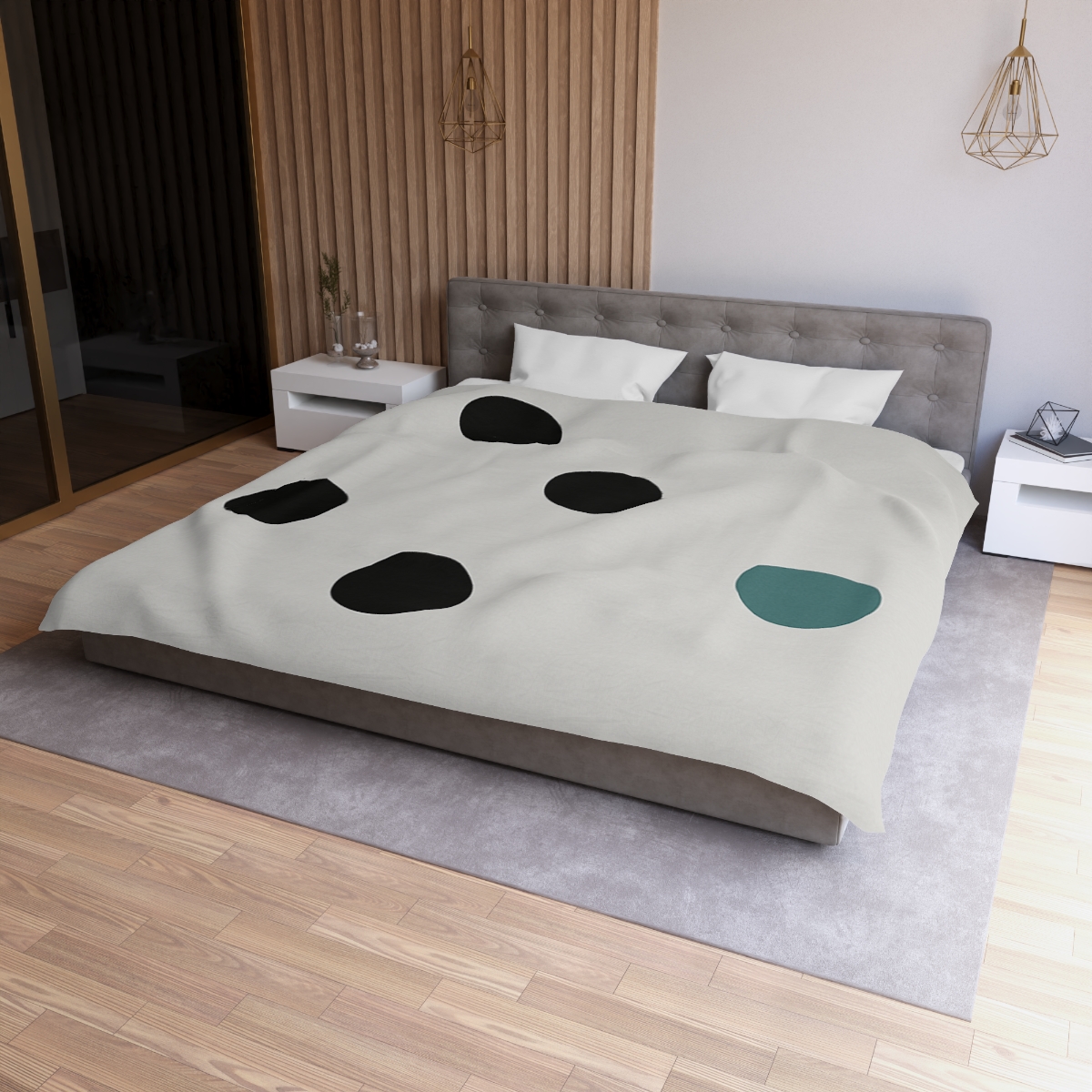 Sparse Dot Triangle unique patterned duvets