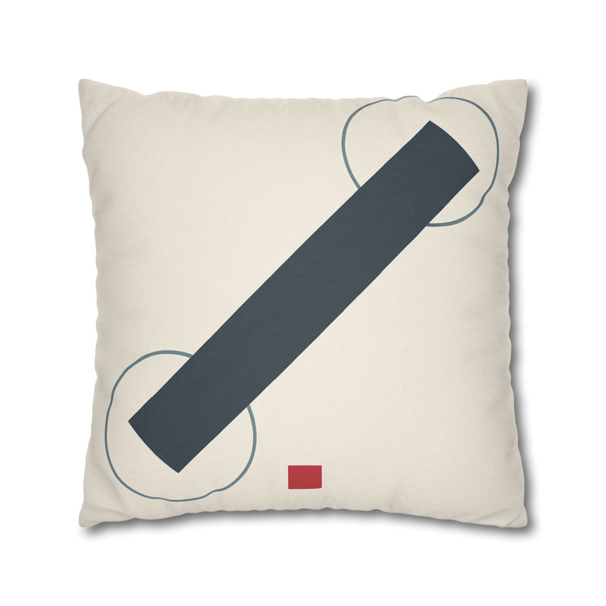 Diagonal Bar With Twin Orbits soft cotton pillow cases
