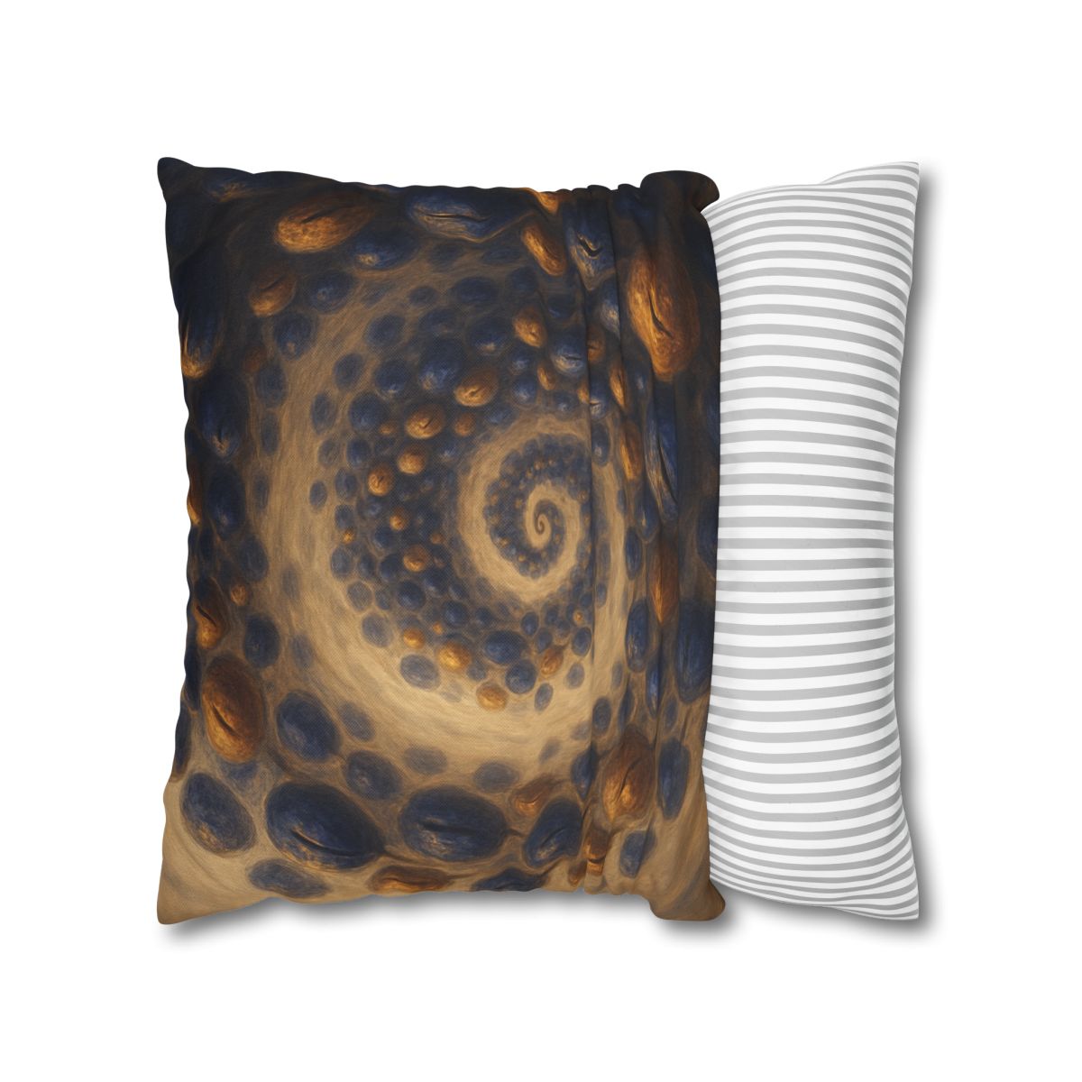 Spiral Seed Cluster designer print pillow cases
