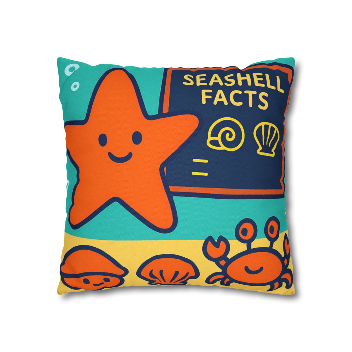 Starfish Science Class stylish decorative pillowcases
