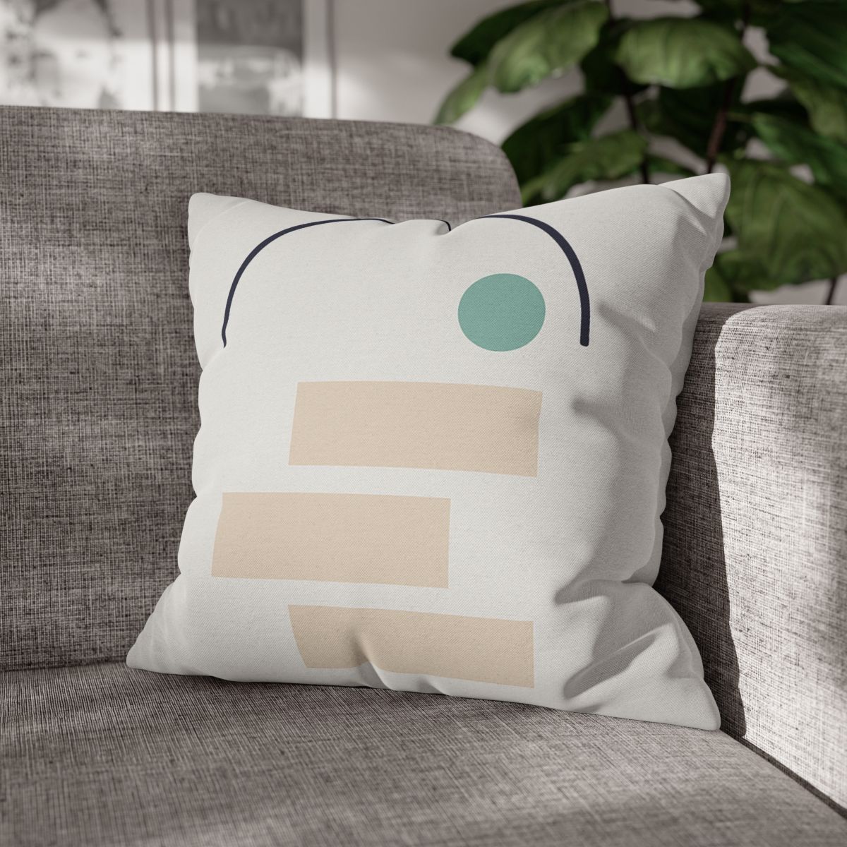 Quiet Arc With Stepped Blocks unique gift pillow cases