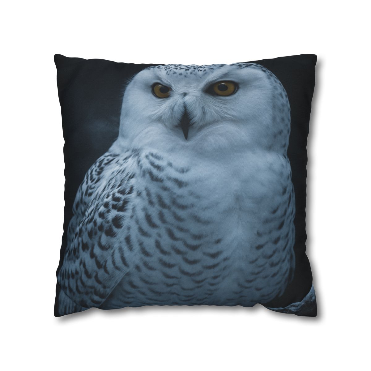 Midnight Watch Snowy Owl comfortable bedding pillow covers