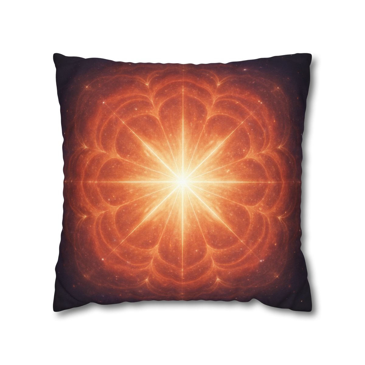 Starburst Petal Crown custom pillow cases