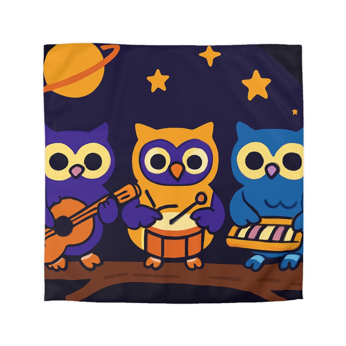 Star Song Owl Band warm winter duvets