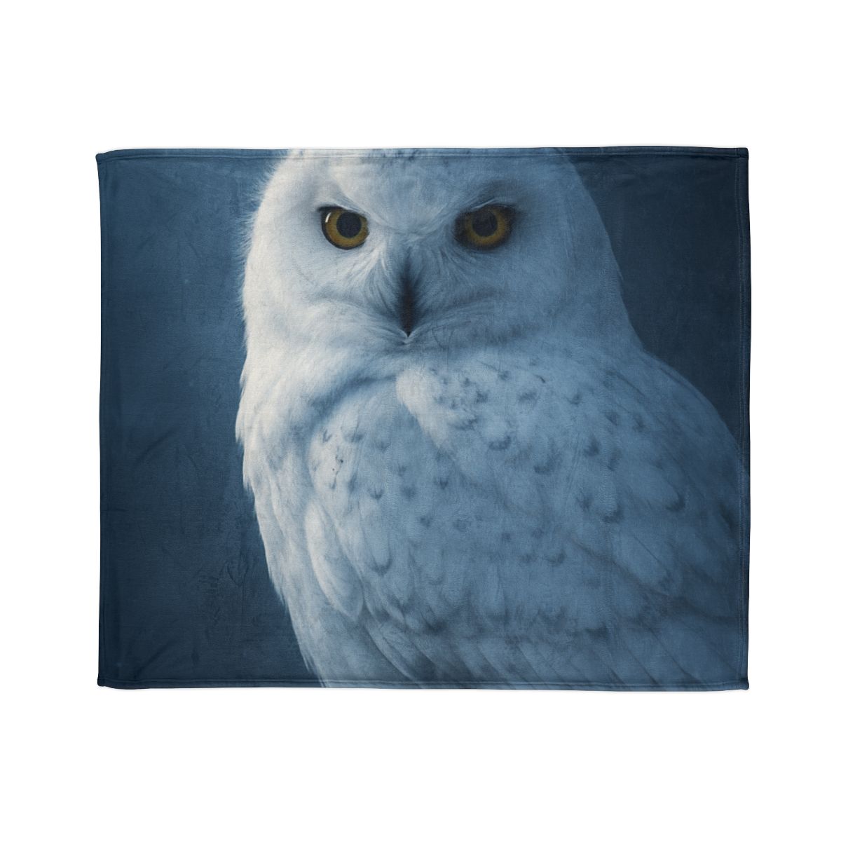 Midnight Watch Snowy Owl unique gift blankets