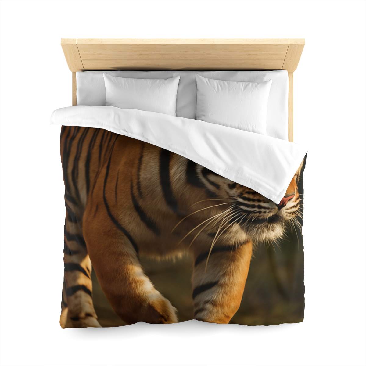 Forest Stalker Bengal Tiger custom duvets