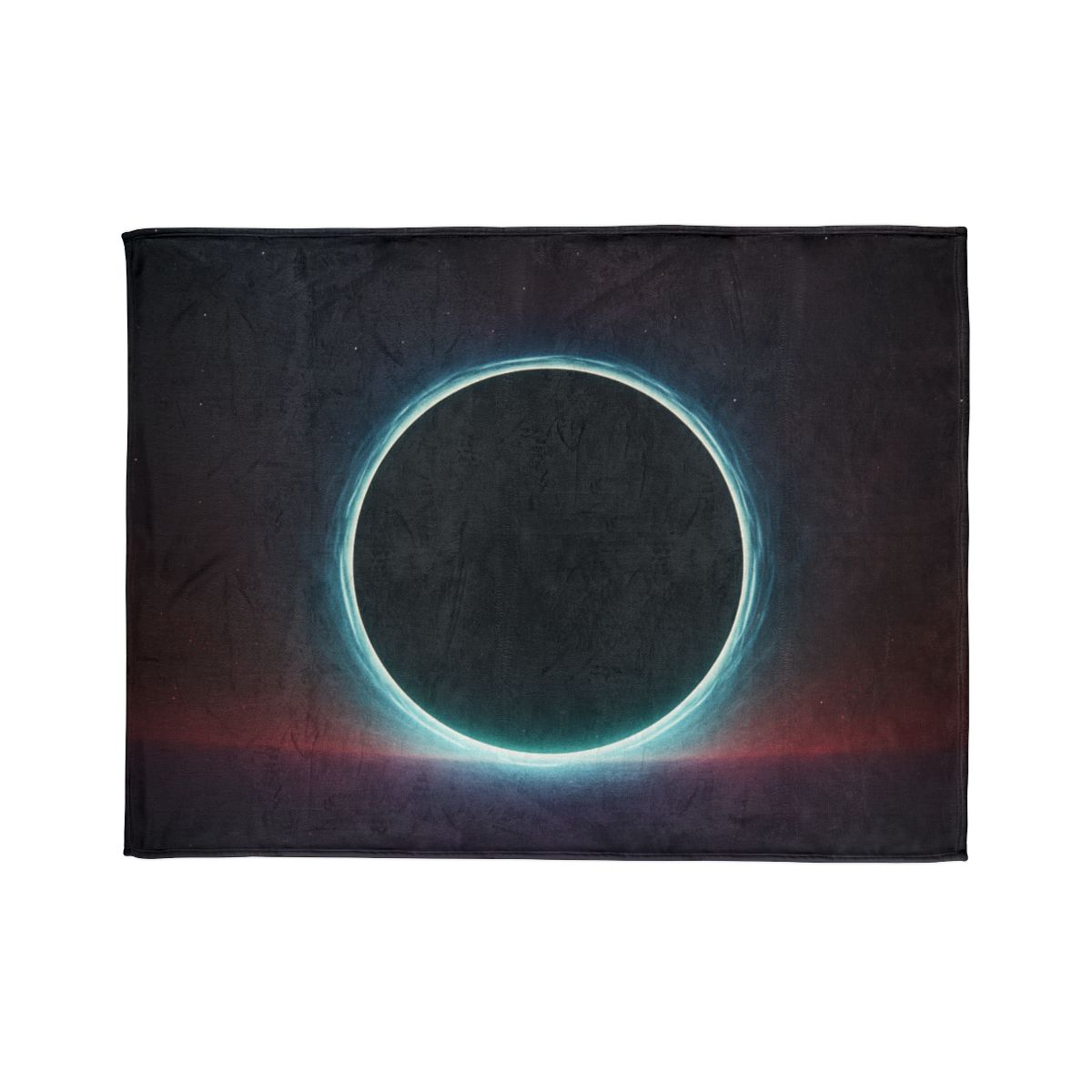 Black Horizon Silhouette stylish throw blankets