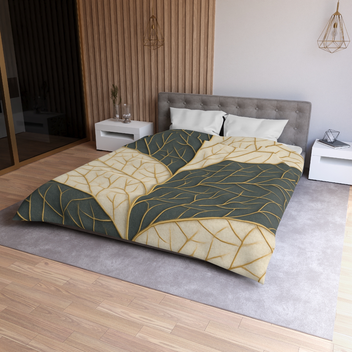 Veinwork Star Chart Lattice warm winter duvets