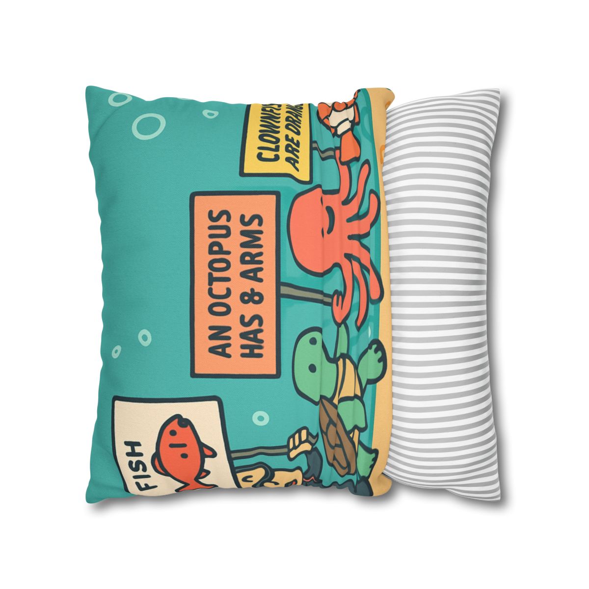 Coral Kingdom Science Parade custom pillow cases